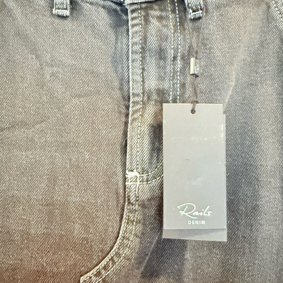 Rails Black Manhattan Eclipse Denim Maxi Skirt NWT ($218) - Picture 9 of 10